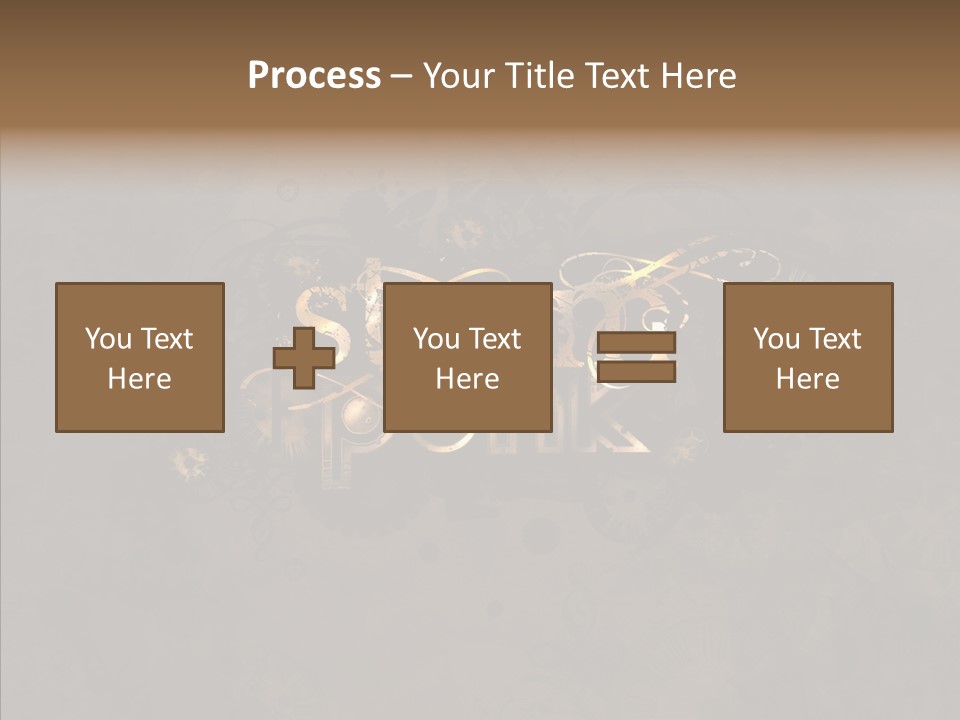 Industrial Mechanism Design PowerPoint Template