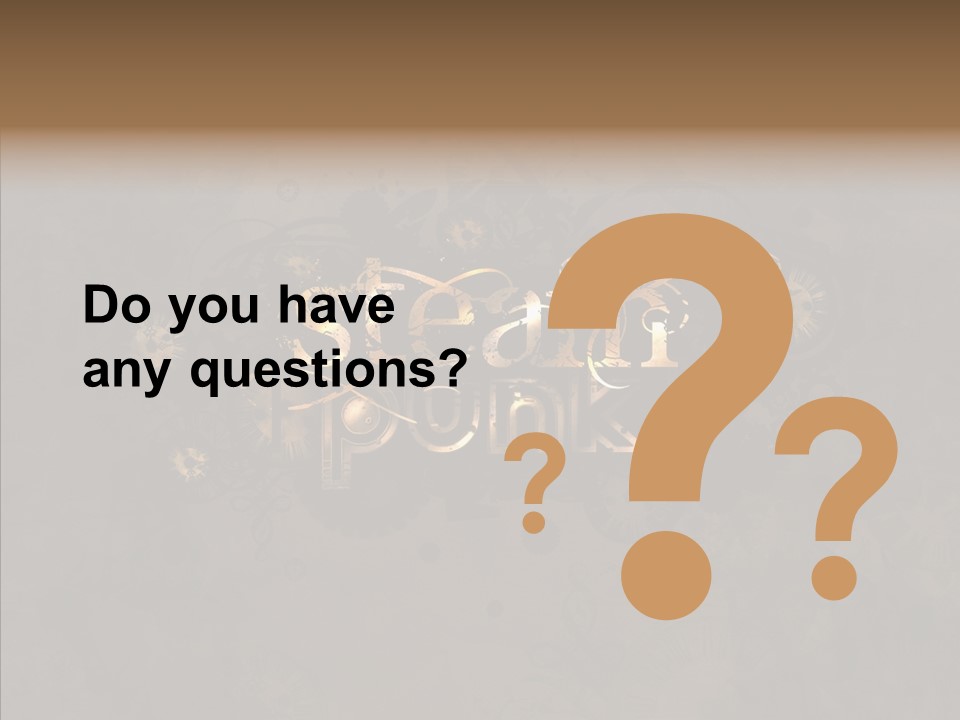 Industrial Mechanism Design PowerPoint Template