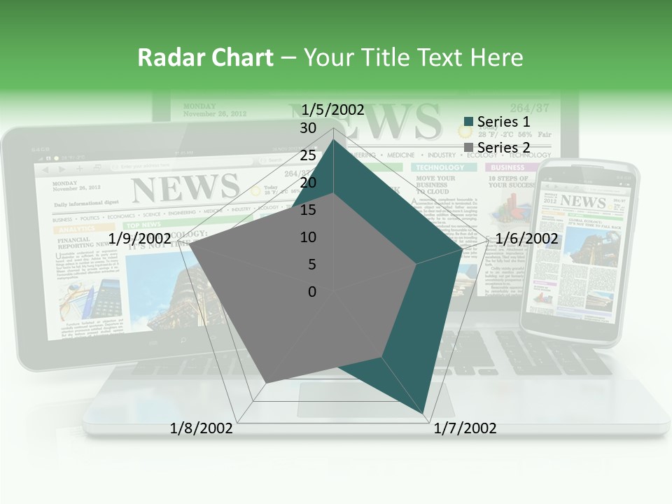 Tablet Digital Data PowerPoint Template