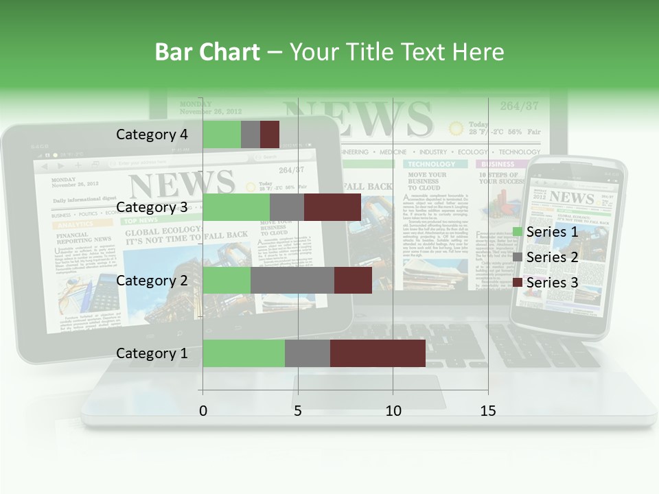 Tablet Digital Data PowerPoint Template