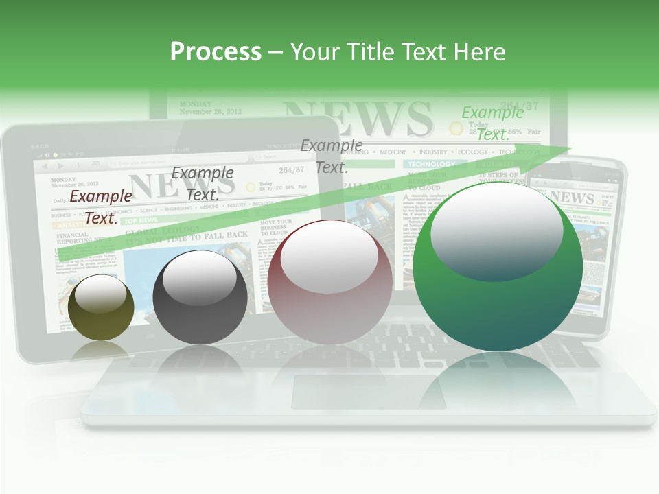 Tablet Digital Data PowerPoint Template