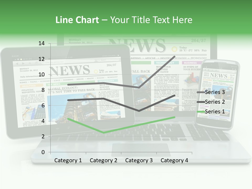 Tablet Digital Data PowerPoint Template