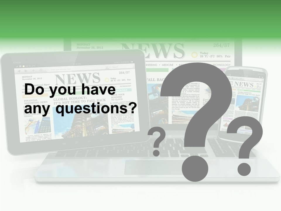 Tablet Digital Data PowerPoint Template