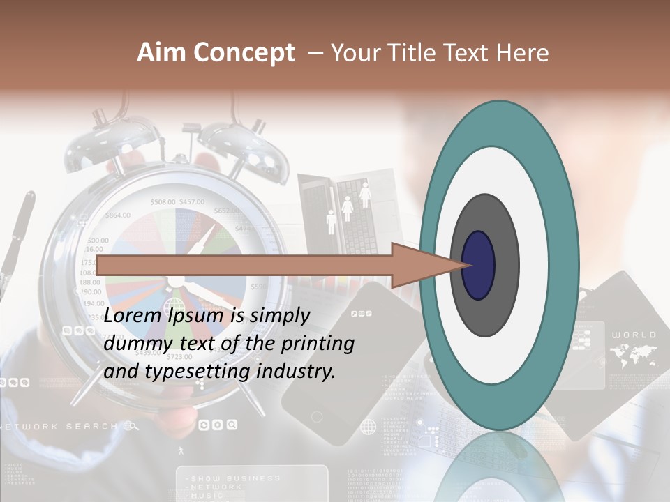 Deadline Transaction Concept PowerPoint Template