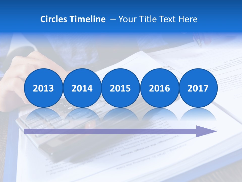 One Desk Employee PowerPoint Template