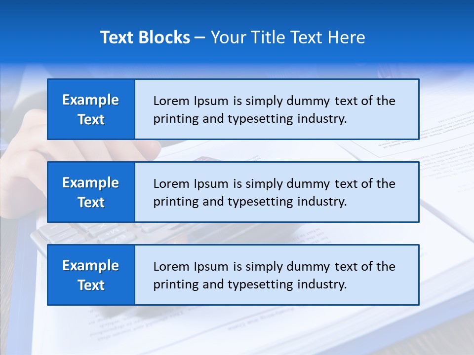 One Desk Employee PowerPoint Template