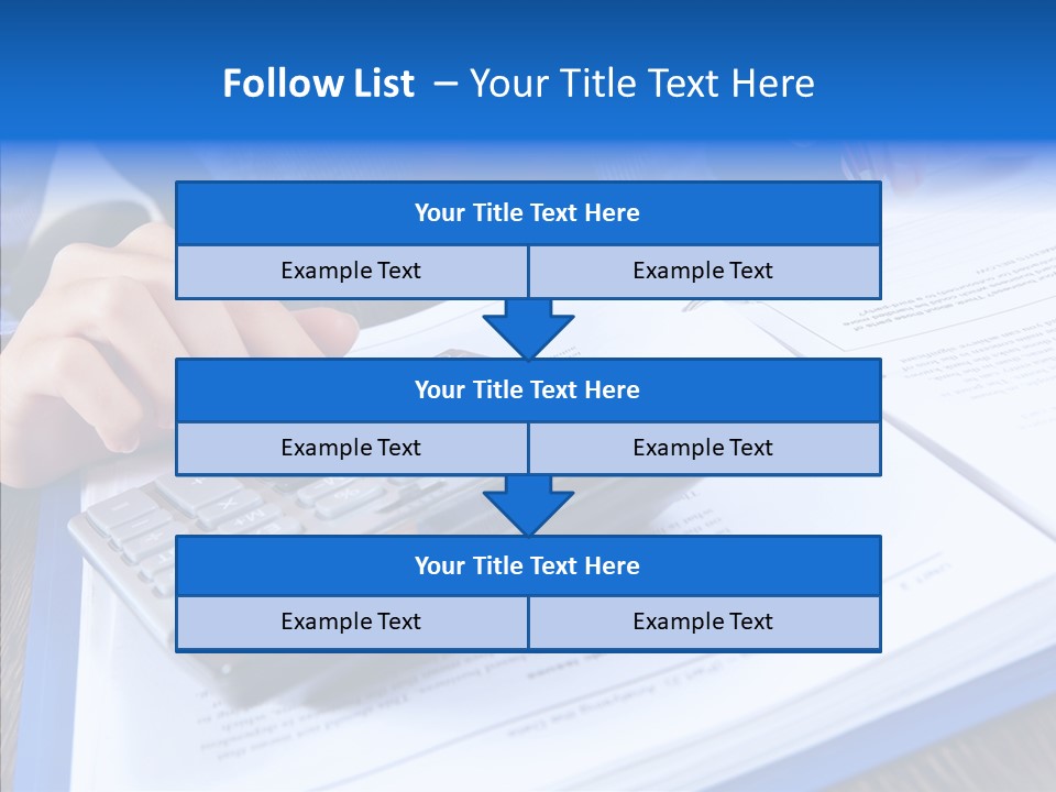 One Desk Employee PowerPoint Template