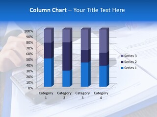 One Desk Employee PowerPoint Template