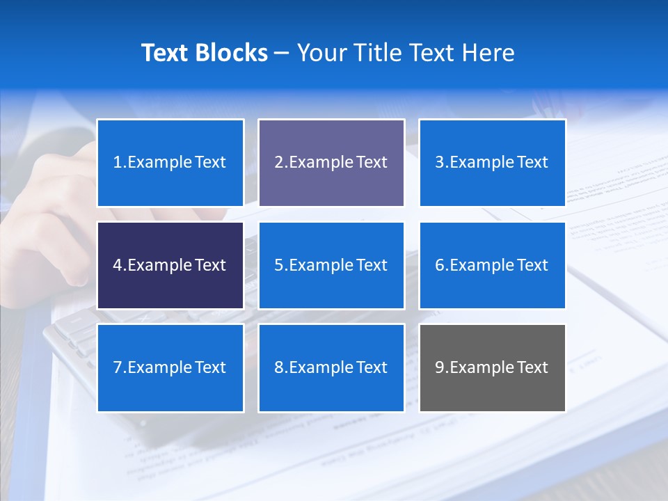 One Desk Employee PowerPoint Template