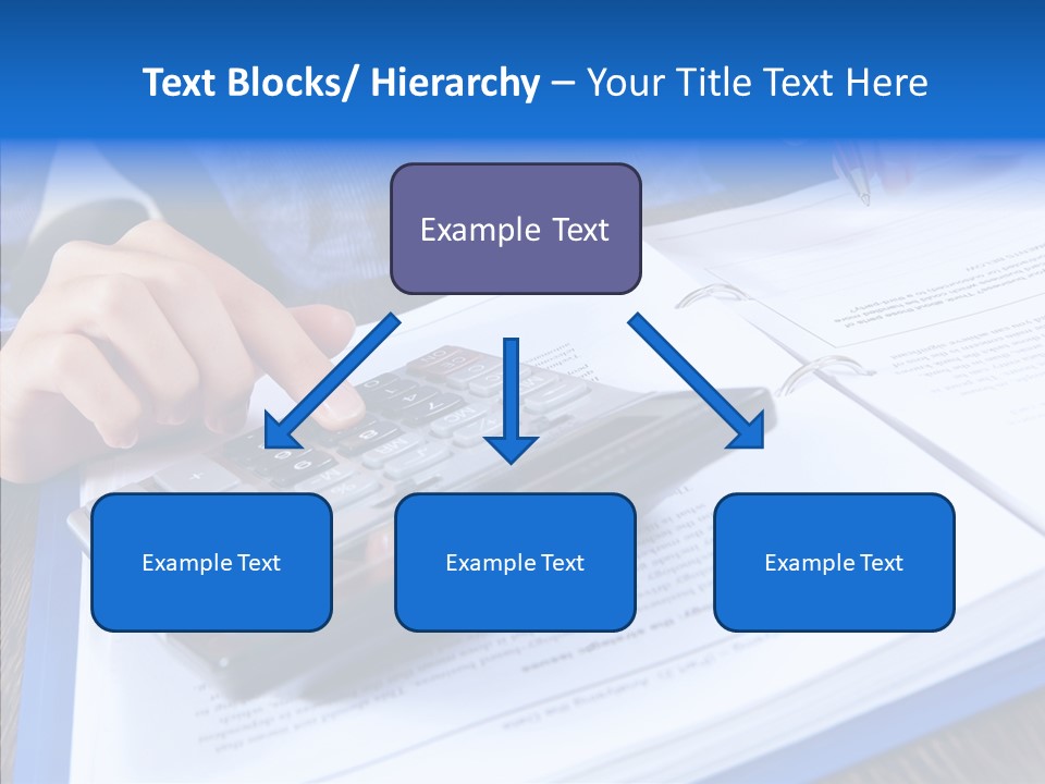 One Desk Employee PowerPoint Template