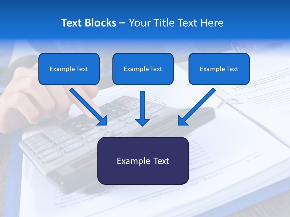 One Desk Employee PowerPoint Template