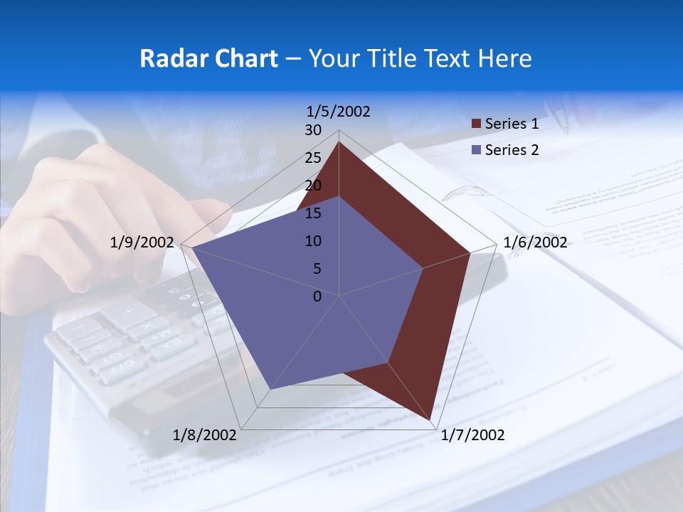 One Desk Employee PowerPoint Template