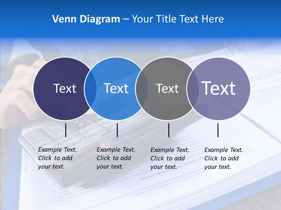 One Desk Employee PowerPoint Template