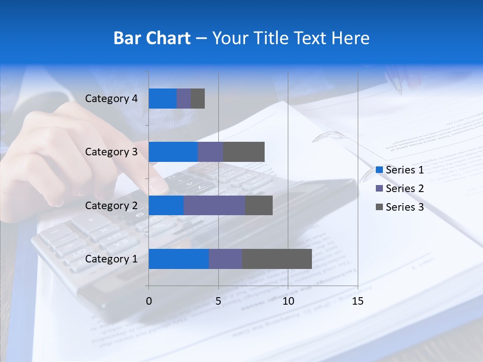 One Desk Employee PowerPoint Template