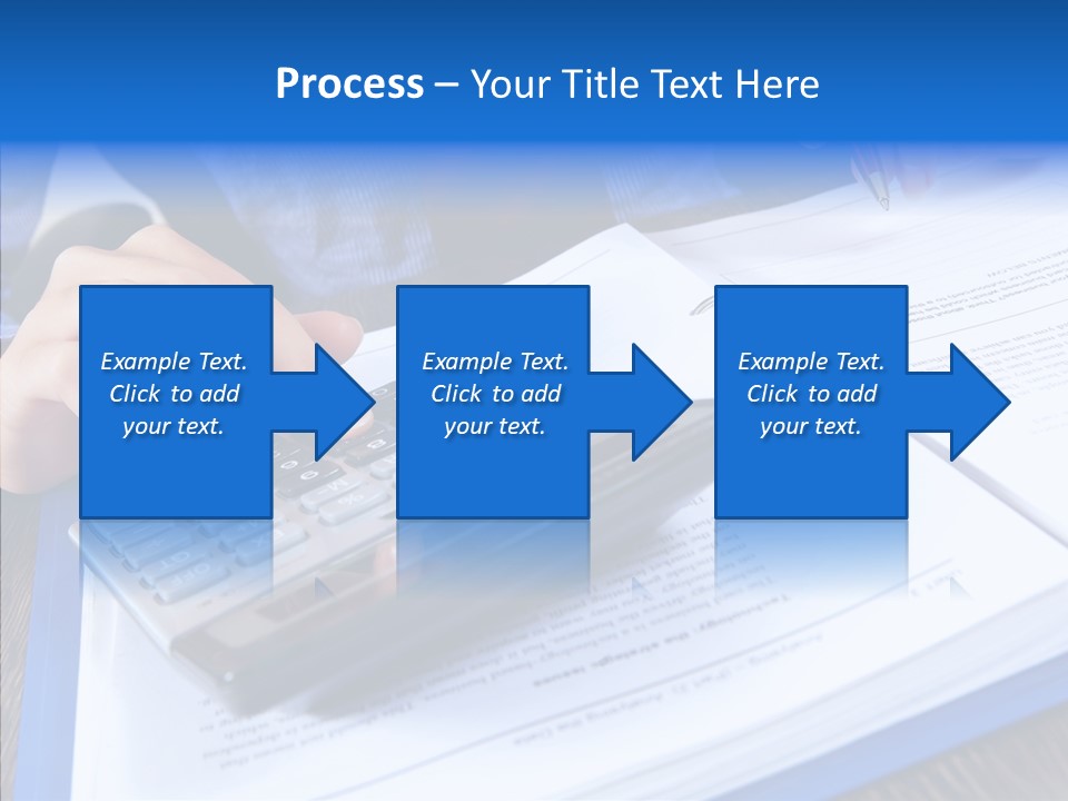 One Desk Employee PowerPoint Template