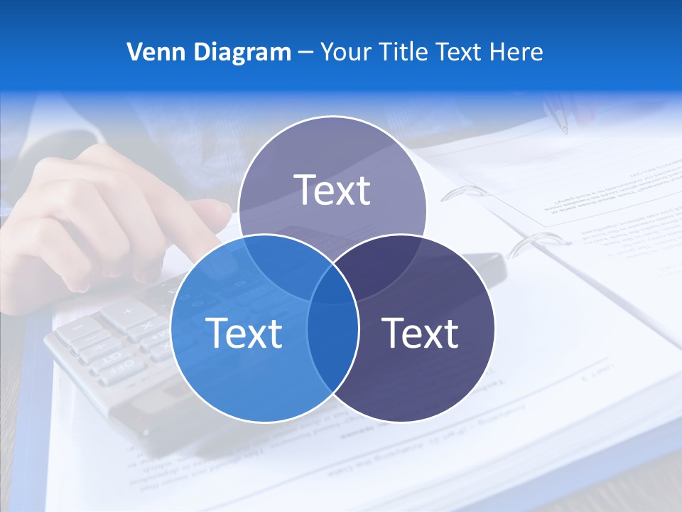 One Desk Employee PowerPoint Template
