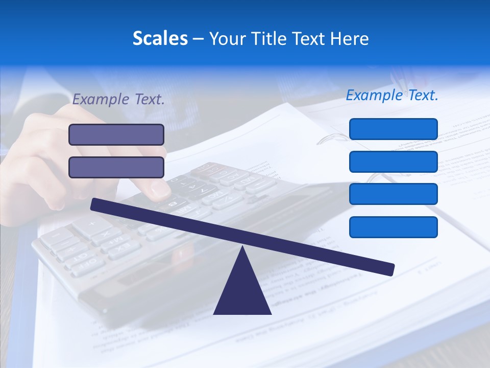 One Desk Employee PowerPoint Template