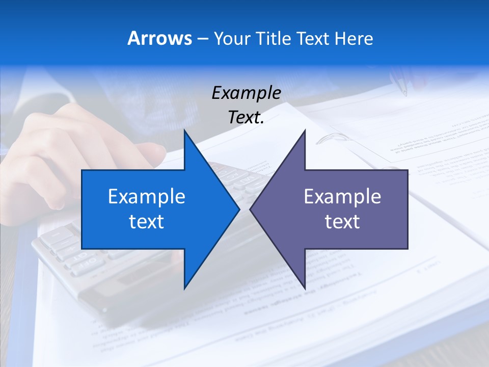 One Desk Employee PowerPoint Template