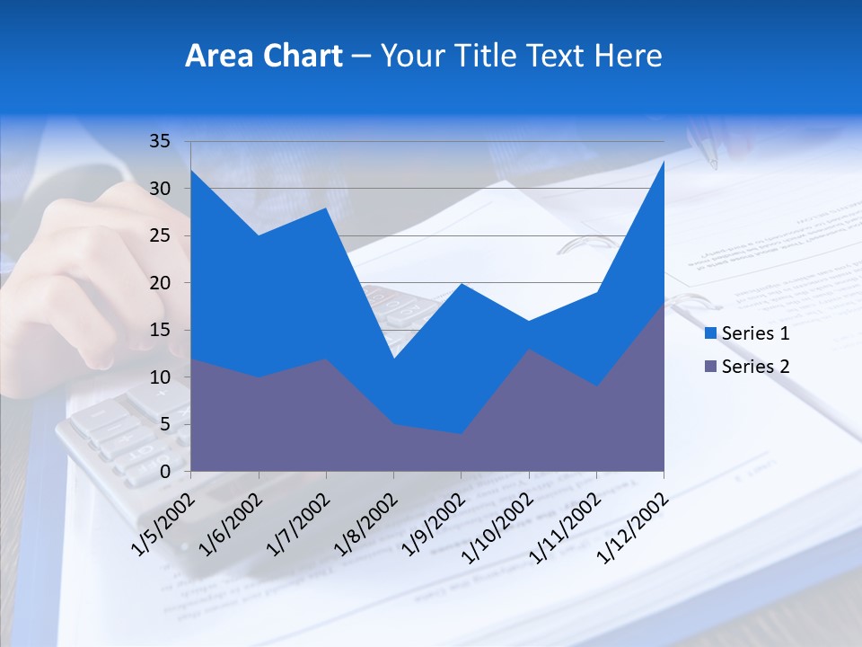 One Desk Employee PowerPoint Template