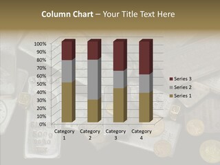 Silver Bar Ounce PowerPoint Template