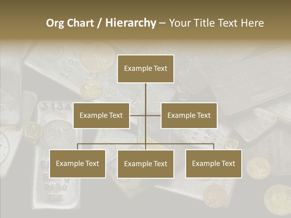 Silver Bar Ounce PowerPoint Template