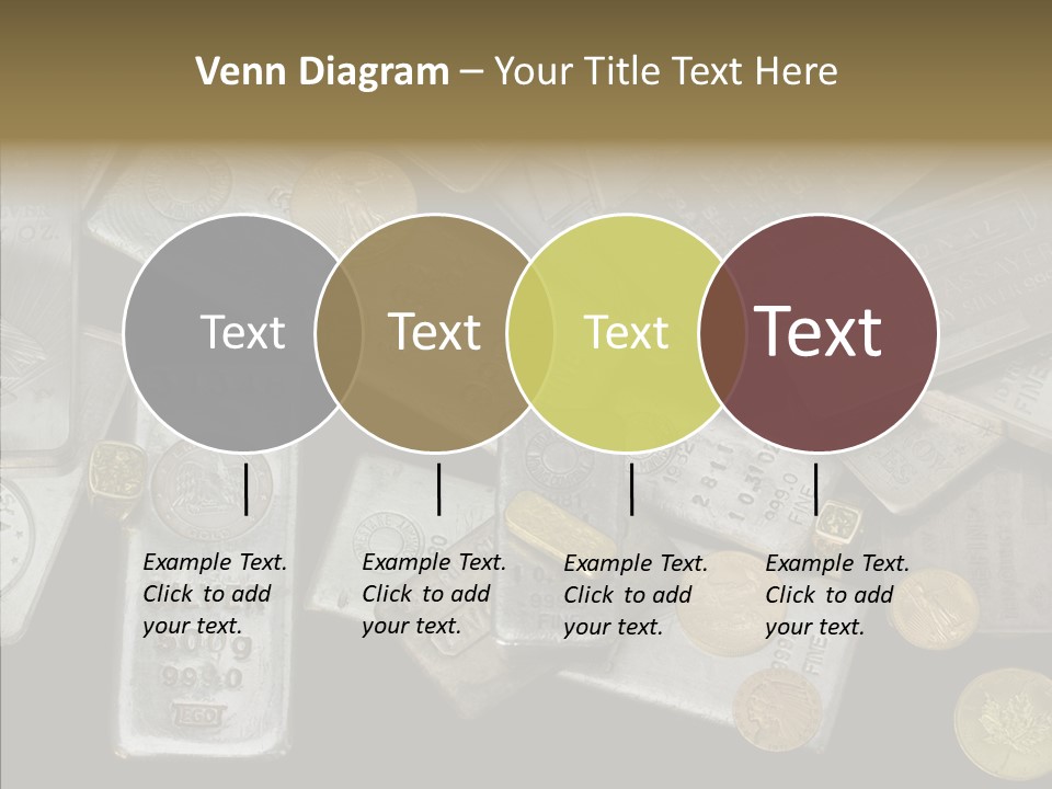 Silver Bar Ounce PowerPoint Template
