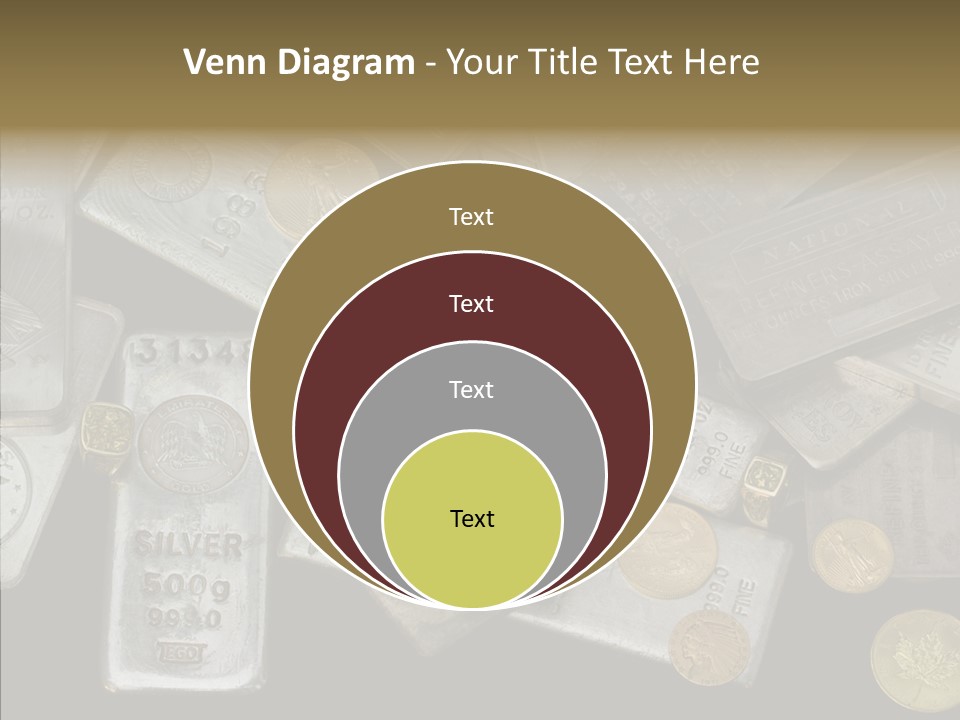 Silver Bar Ounce PowerPoint Template