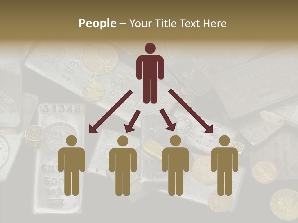 Silver Bar Ounce PowerPoint Template