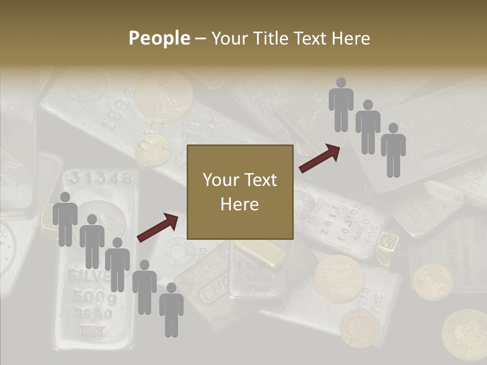 Silver Bar Ounce PowerPoint Template