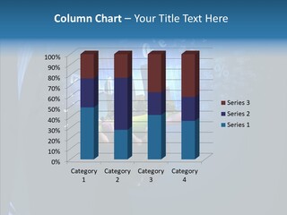 Skyscraper Structure Avenue PowerPoint Template