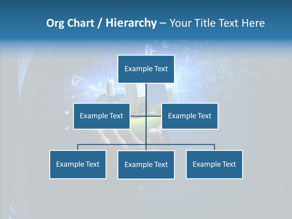 Skyscraper Structure Avenue PowerPoint Template