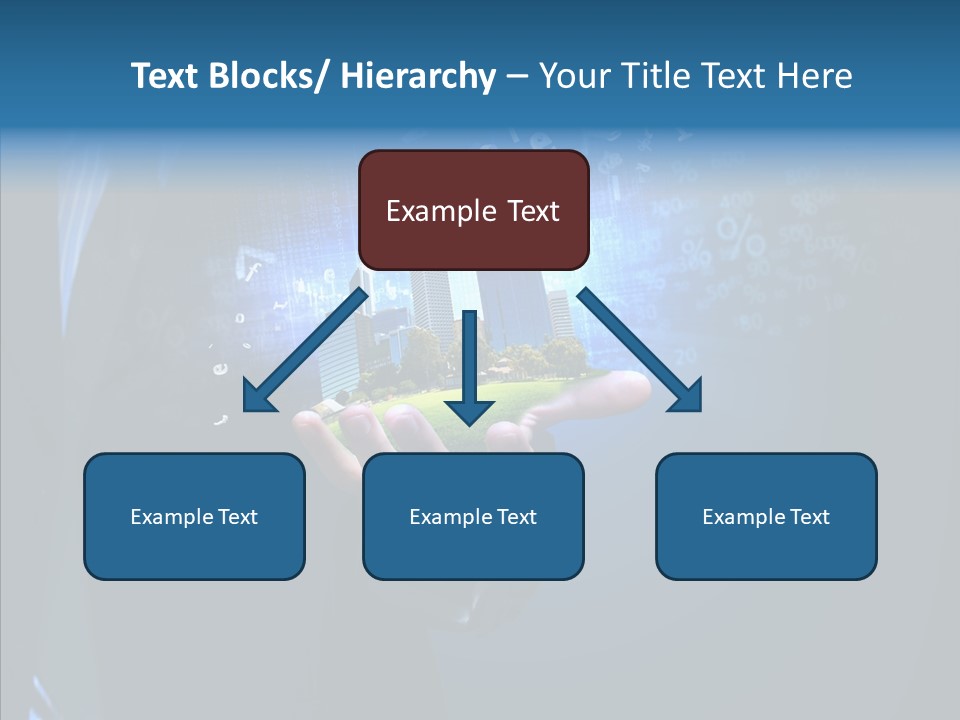 Skyscraper Structure Avenue PowerPoint Template