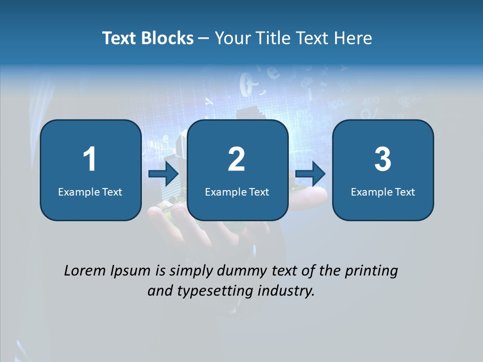 Skyscraper Structure Avenue PowerPoint Template