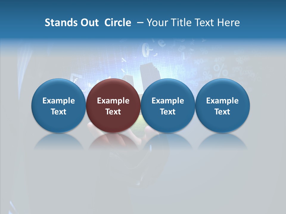 Skyscraper Structure Avenue PowerPoint Template