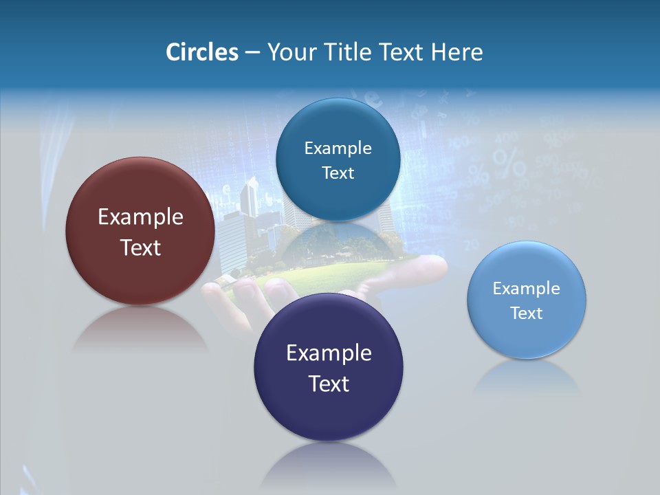Skyscraper Structure Avenue PowerPoint Template