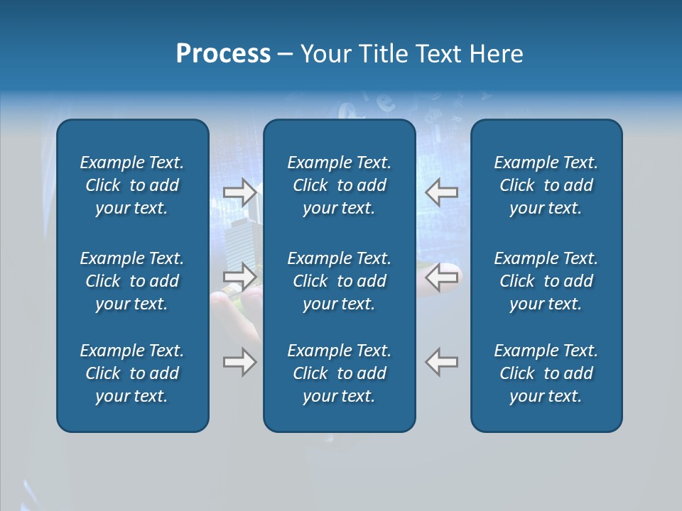 Skyscraper Structure Avenue PowerPoint Template