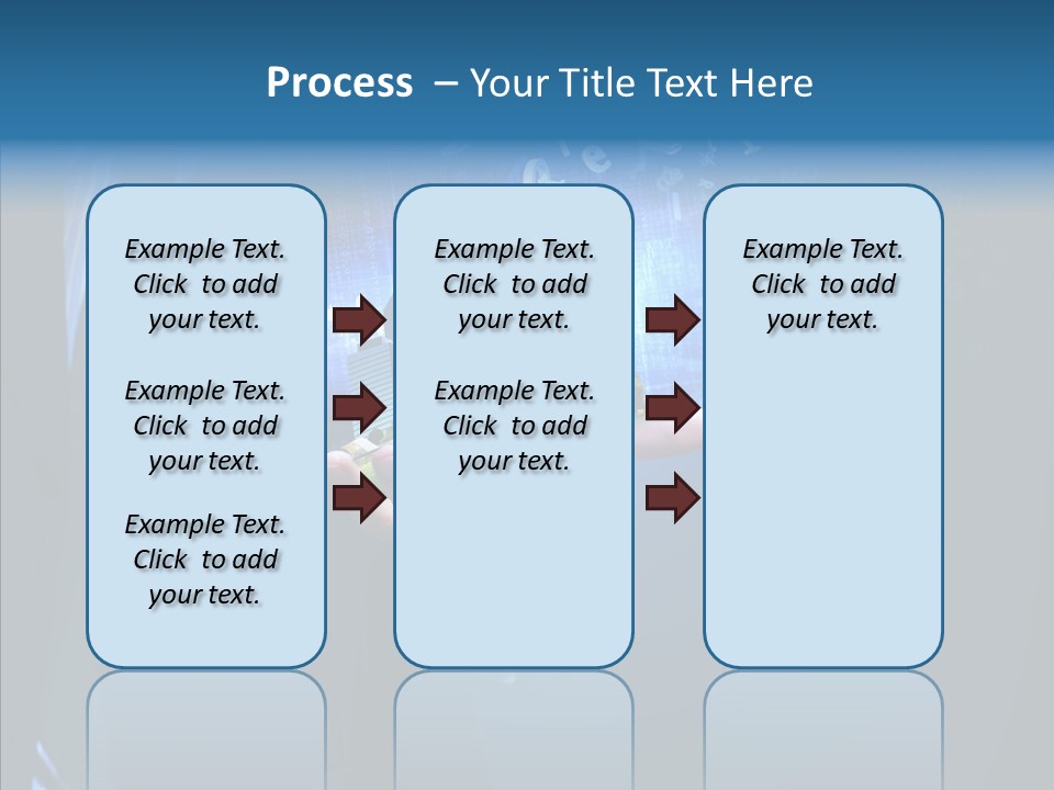 Skyscraper Structure Avenue PowerPoint Template