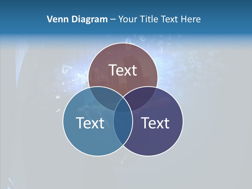 Skyscraper Structure Avenue PowerPoint Template