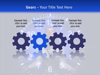 Office Circle Appointment PowerPoint Template