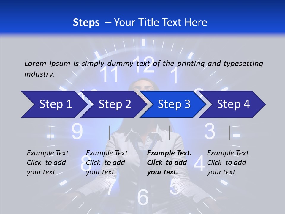 Office Circle Appointment PowerPoint Template