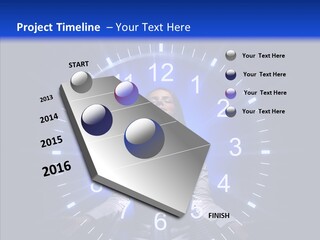 Office Circle Appointment PowerPoint Template