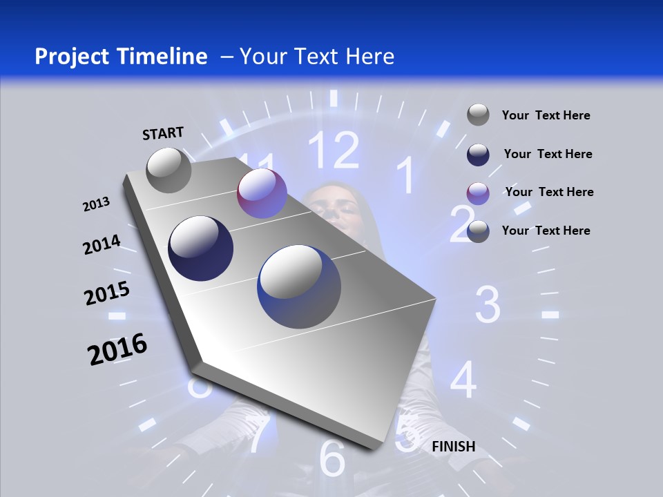 Office Circle Appointment PowerPoint Template
