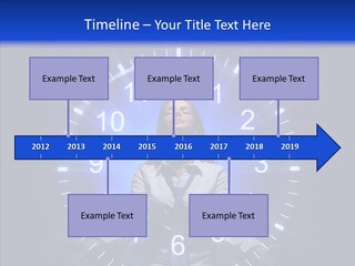 Office Circle Appointment PowerPoint Template