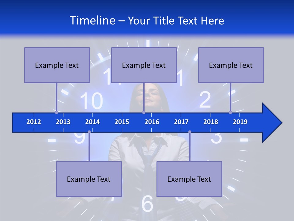 Office Circle Appointment PowerPoint Template