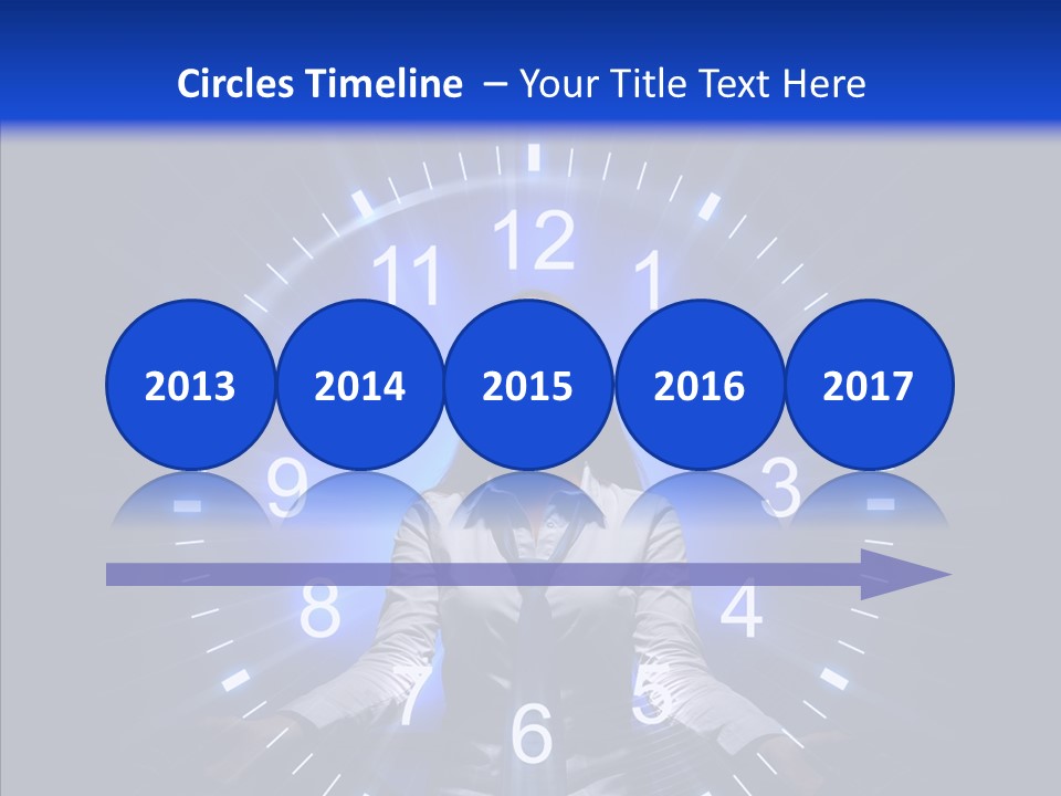 Office Circle Appointment PowerPoint Template