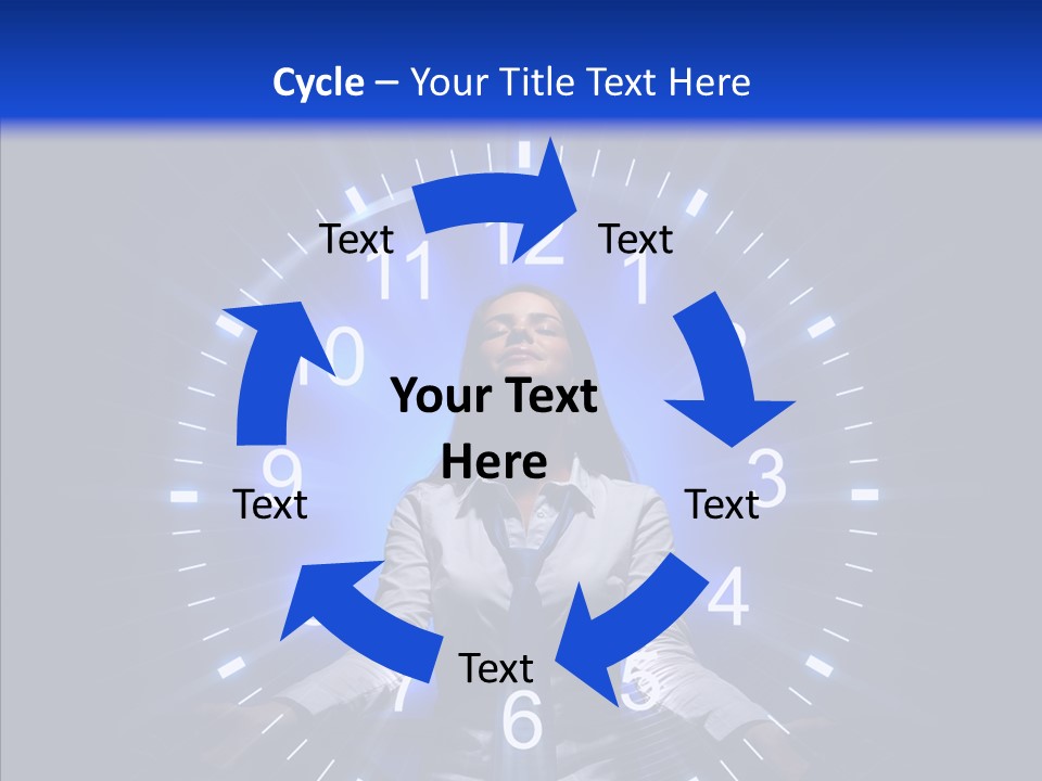 Office Circle Appointment PowerPoint Template