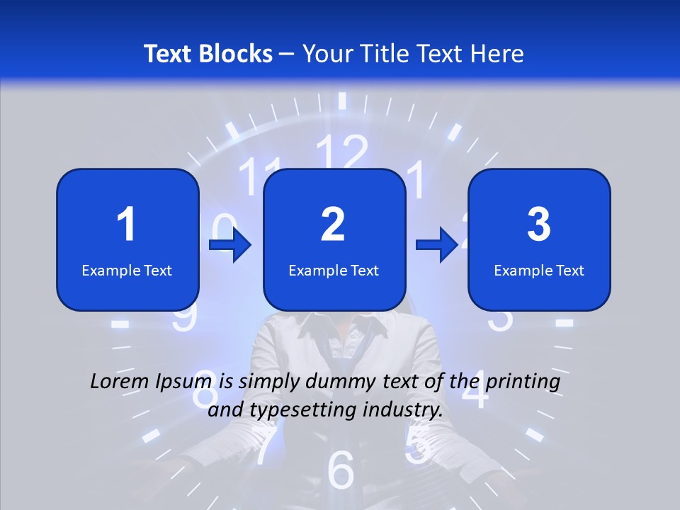 Office Circle Appointment PowerPoint Template