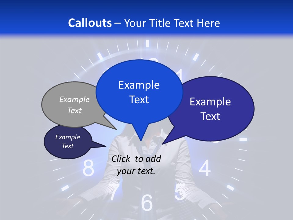 Office Circle Appointment PowerPoint Template