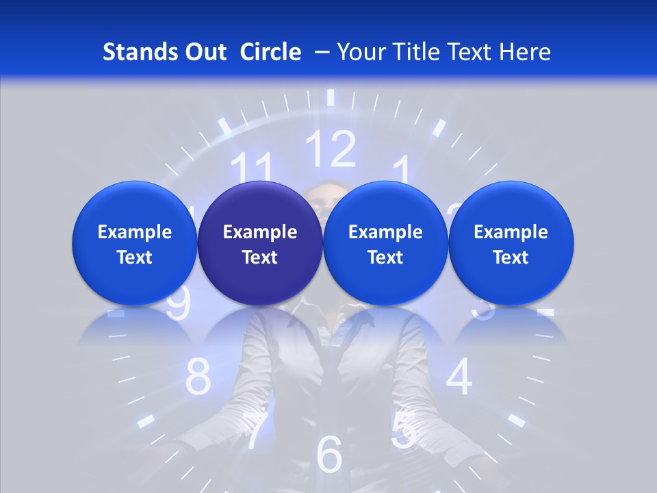 Office Circle Appointment PowerPoint Template