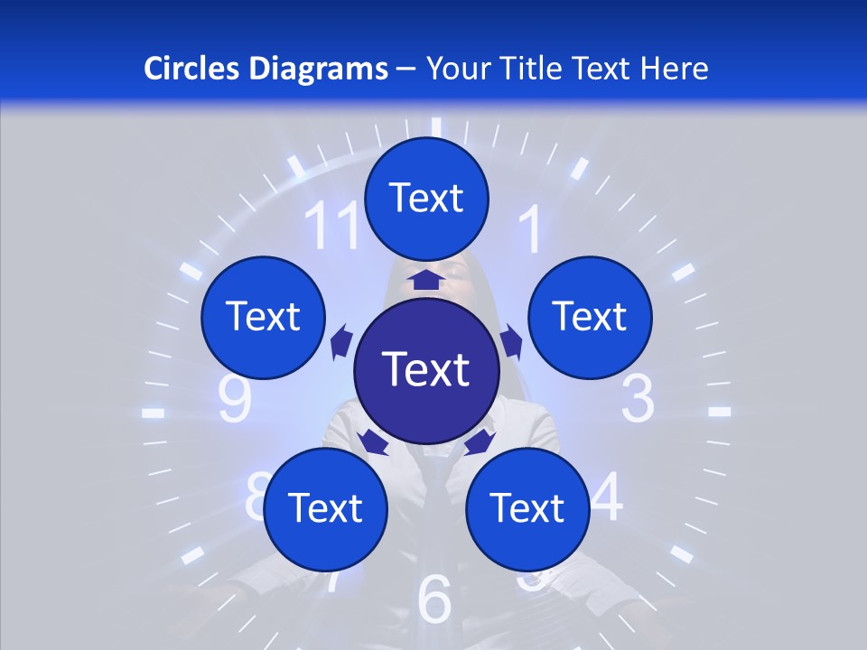 Office Circle Appointment PowerPoint Template